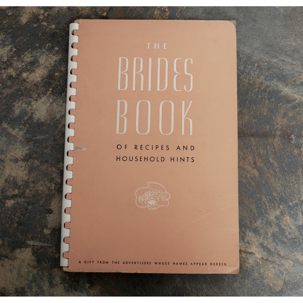 Vintage 1939 Minneapolis Cookbook The Bride's Book Recipes Household Hints